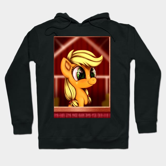 Applejack Filly Hoodie by Darksly